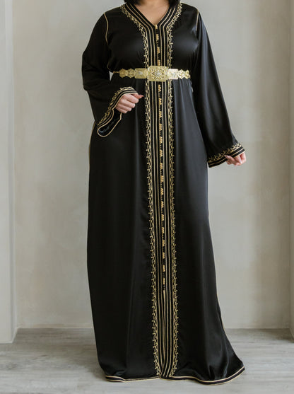 CAFTAN BOUCHRA NOIR