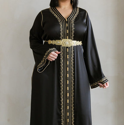 CAFTAN BOUCHRA NOIR