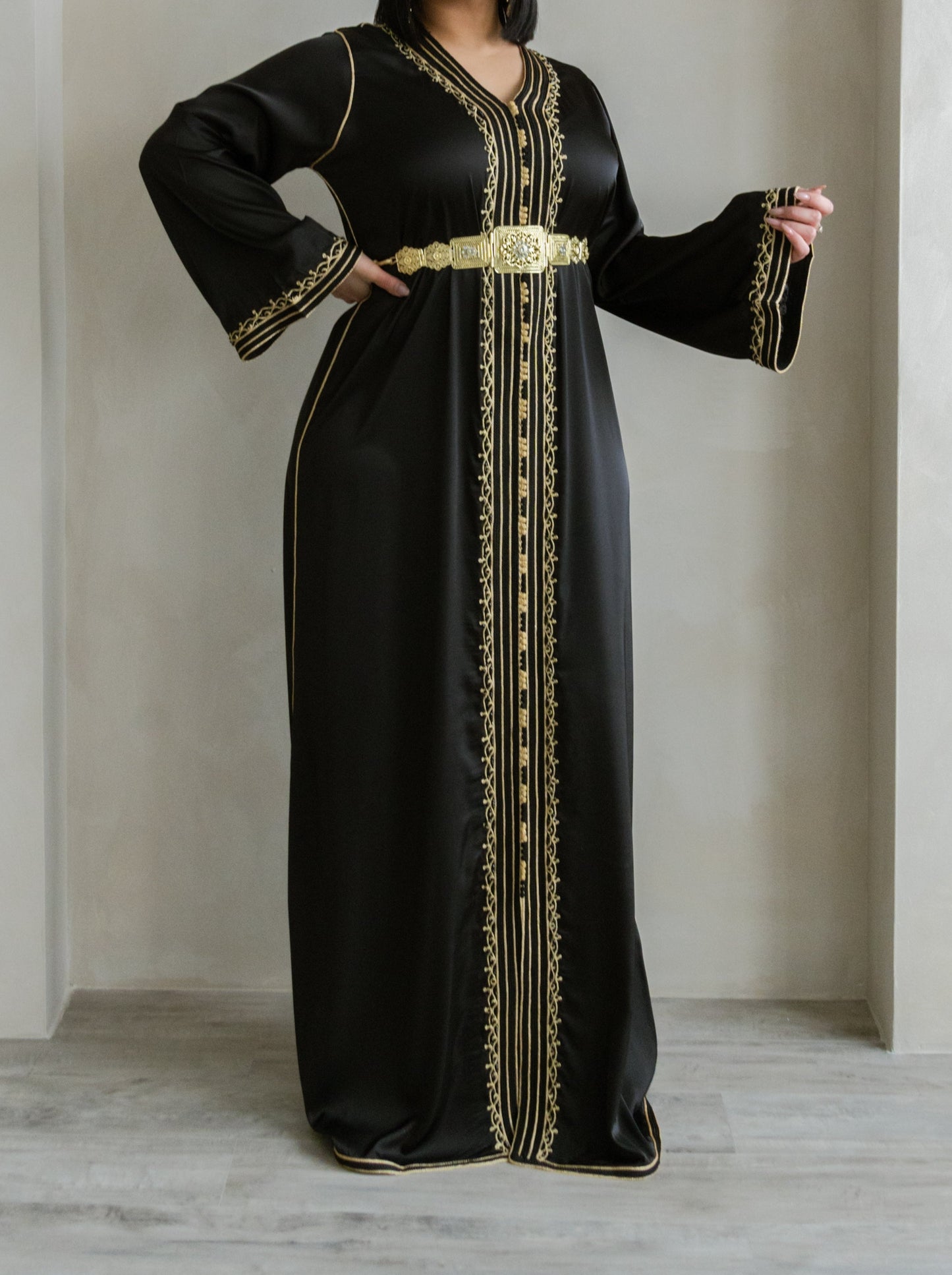 CAFTAN BOUCHRA NOIR