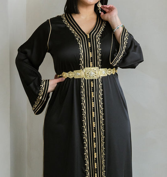 CAFTAN BOUCHRA NOIR