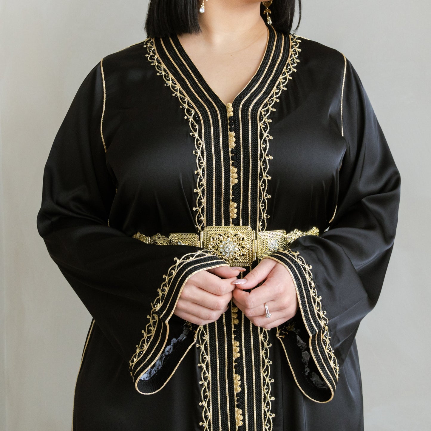 CAFTAN BOUCHRA NOIR