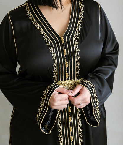 CAFTAN BOUCHRA NOIR