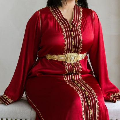 CAFTAN BOUCHRA ROUGE