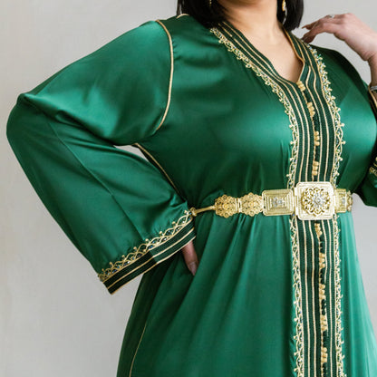 CAFTAN BOUCHRA VERT