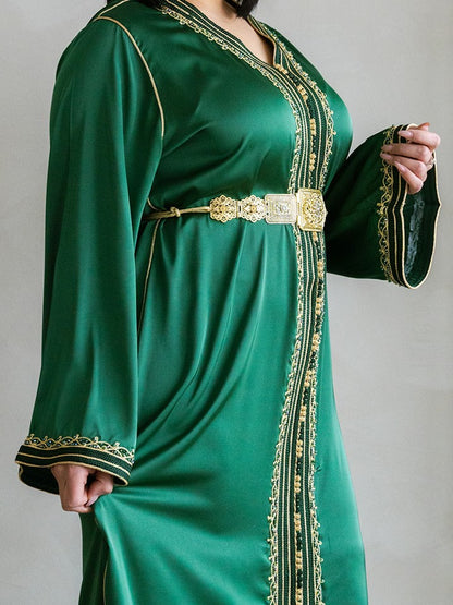 CAFTAN BOUCHRA VERT