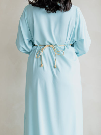 CAFTAN SOFIA BLEU CIEL